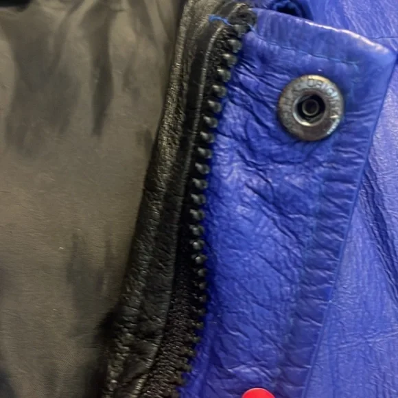 SOLD - NAPA Genuine Leather Racing Jacket - Picture 9 of 16